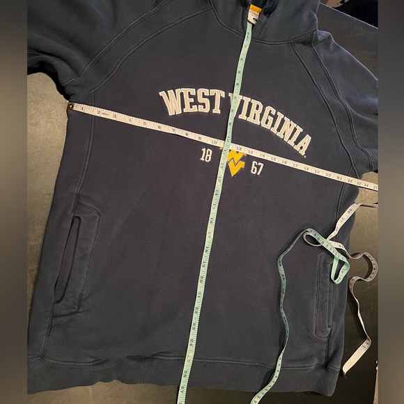 Columbia West Virginia Mountaineers Blue Pullover Hoodie - Picture 6 of 6